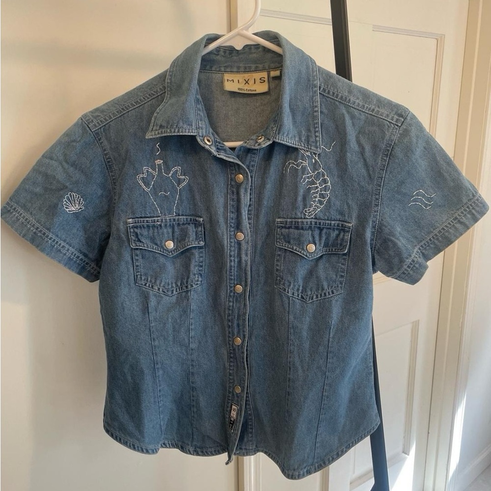 100% Cotton Slow Hands Reworked Vintage Top